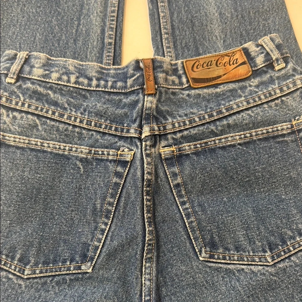 Vintage RARE High Rise Coca Cola Jeans - Picture 14 of 16